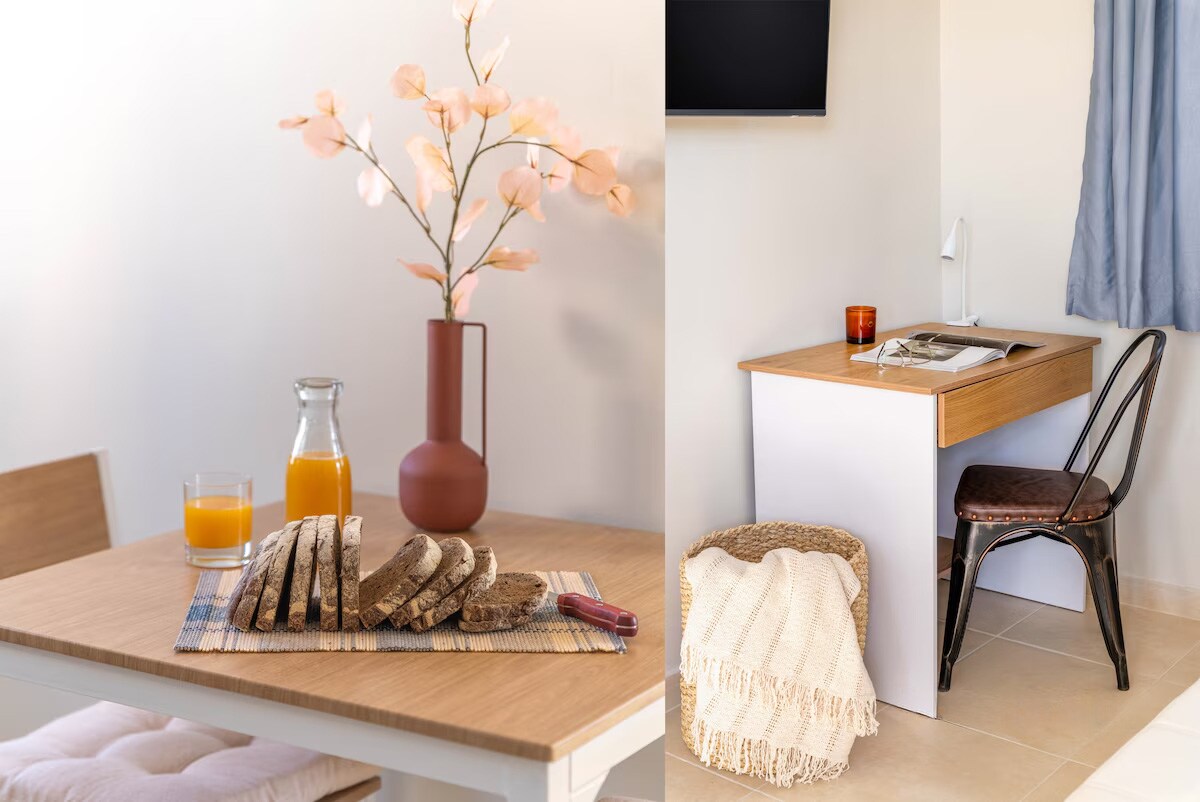 Athenian Sky Retreat: Jacuzzi & Fresh Elegance